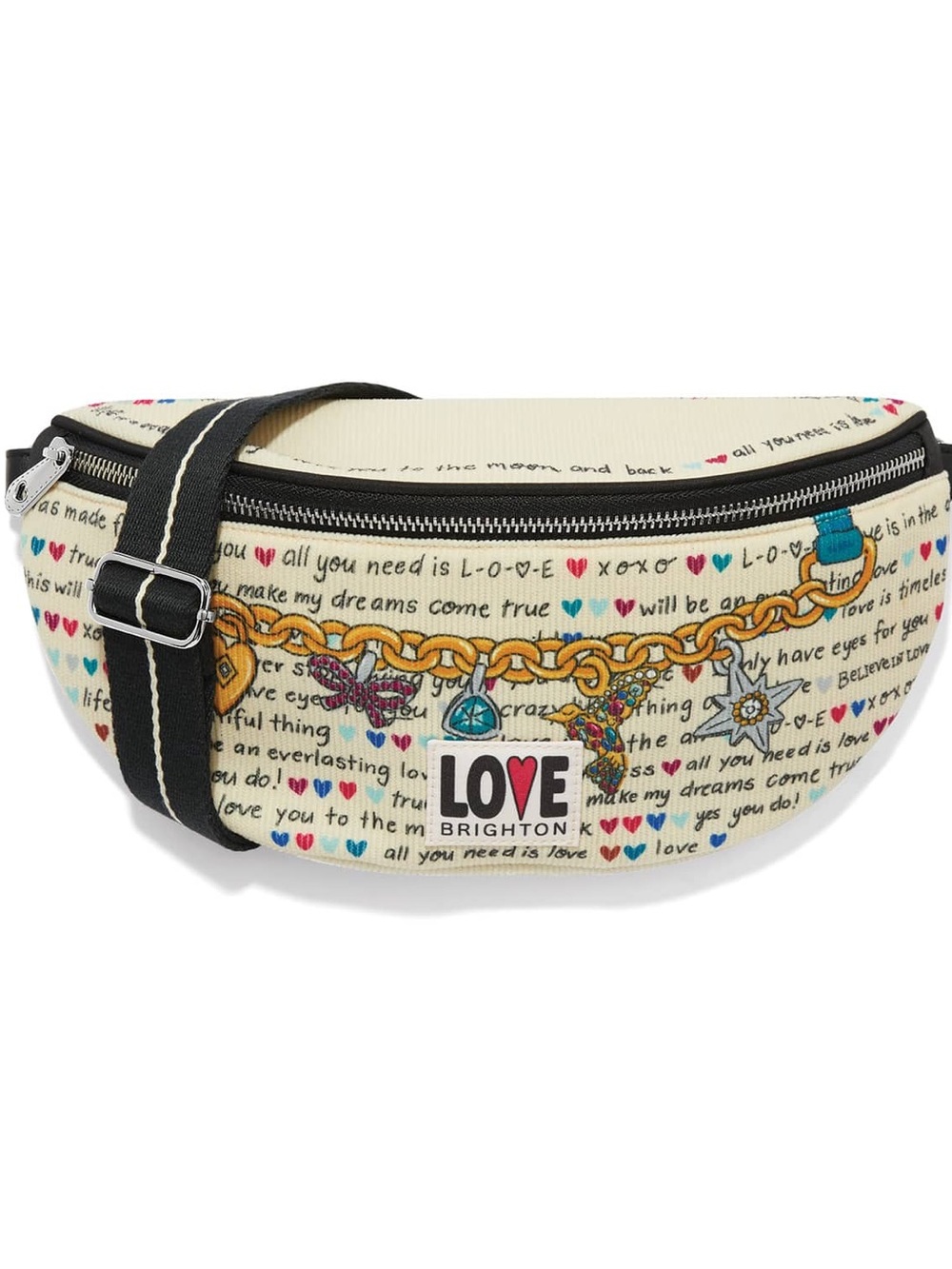 NEW! Brighton Collectibles Love Story Belt Bag